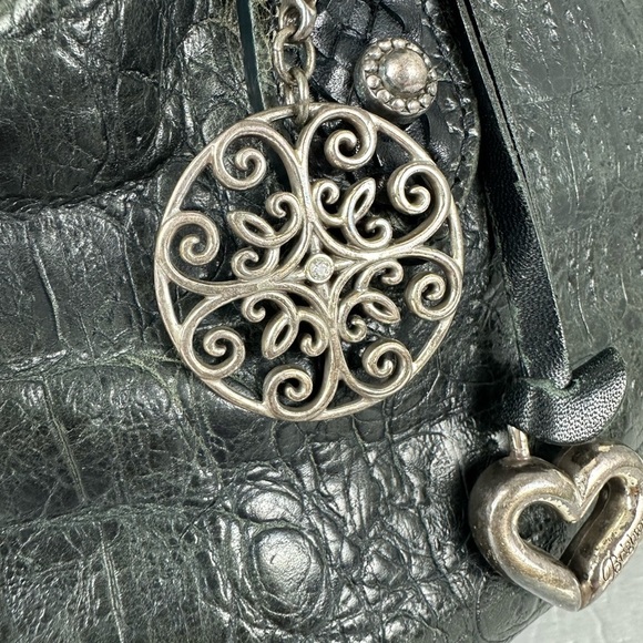 Brighton “Croc” Embossed Y2K 90’s Shoulder Bag - Picture 9 of 11